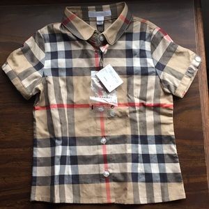 BURBERRY Plaid Shirt